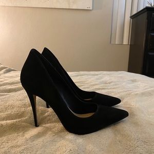Aldo Stiletto Heel Black Suede